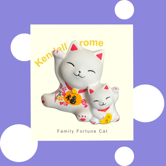 Family Fortune Cat - Double cats - no.5