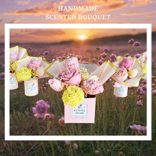 Scented Candle Bouquets - size L - no.1