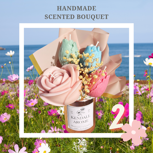 Scented Candle Bouquets - size M - no.2