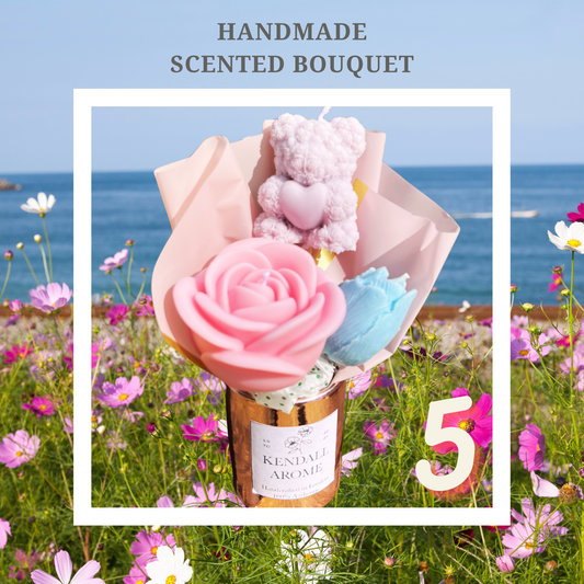 Scented Candle Bouquets - size M - no.5