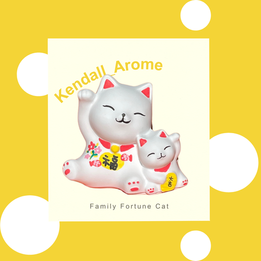 Family Fortune Cat - Double cats - no.1