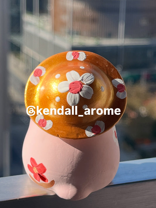 Capybara - Gold Painted WaterMelon (Design 2)