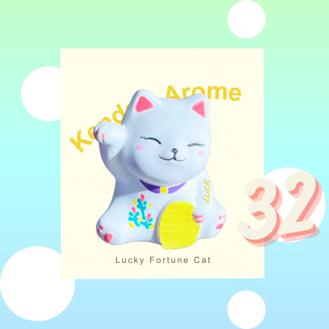 Fortune Cat Aroma Stone - no.32