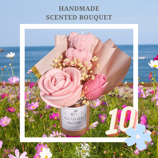 Scented Candle Bouquets - size M - no.10