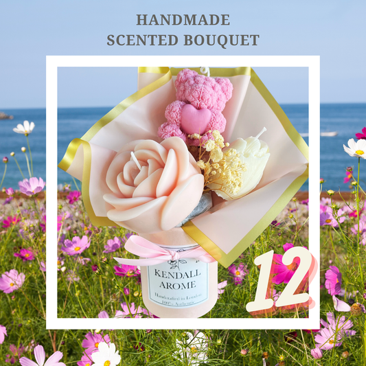 Scented Candle Bouquets - size M - no.12