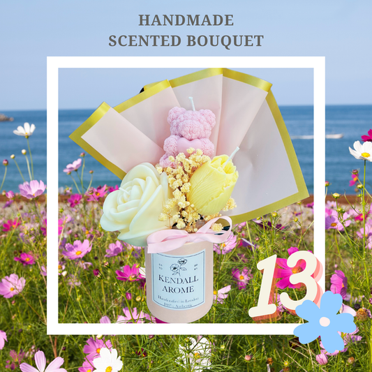 Scented Candle Bouquets - size M - no.13