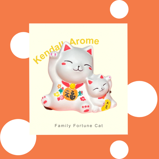 Family Fortune Cat - Double cats - no.2