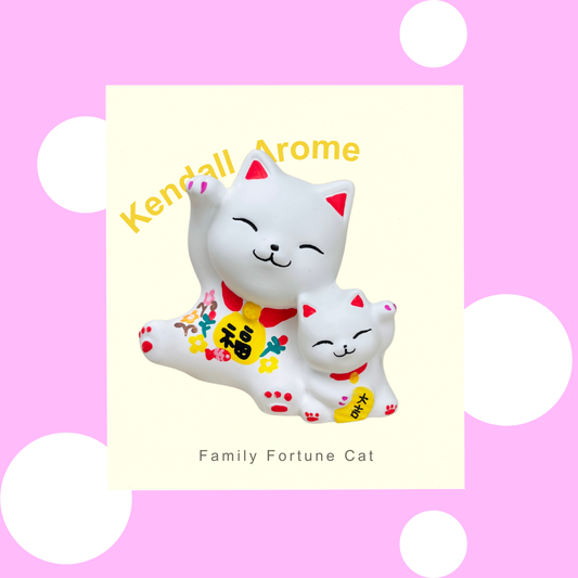 Family Fortune Cat - Double cats - no.4
