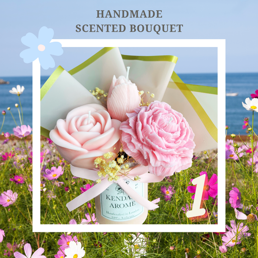 Scented Candle Bouquets - size M - no.1