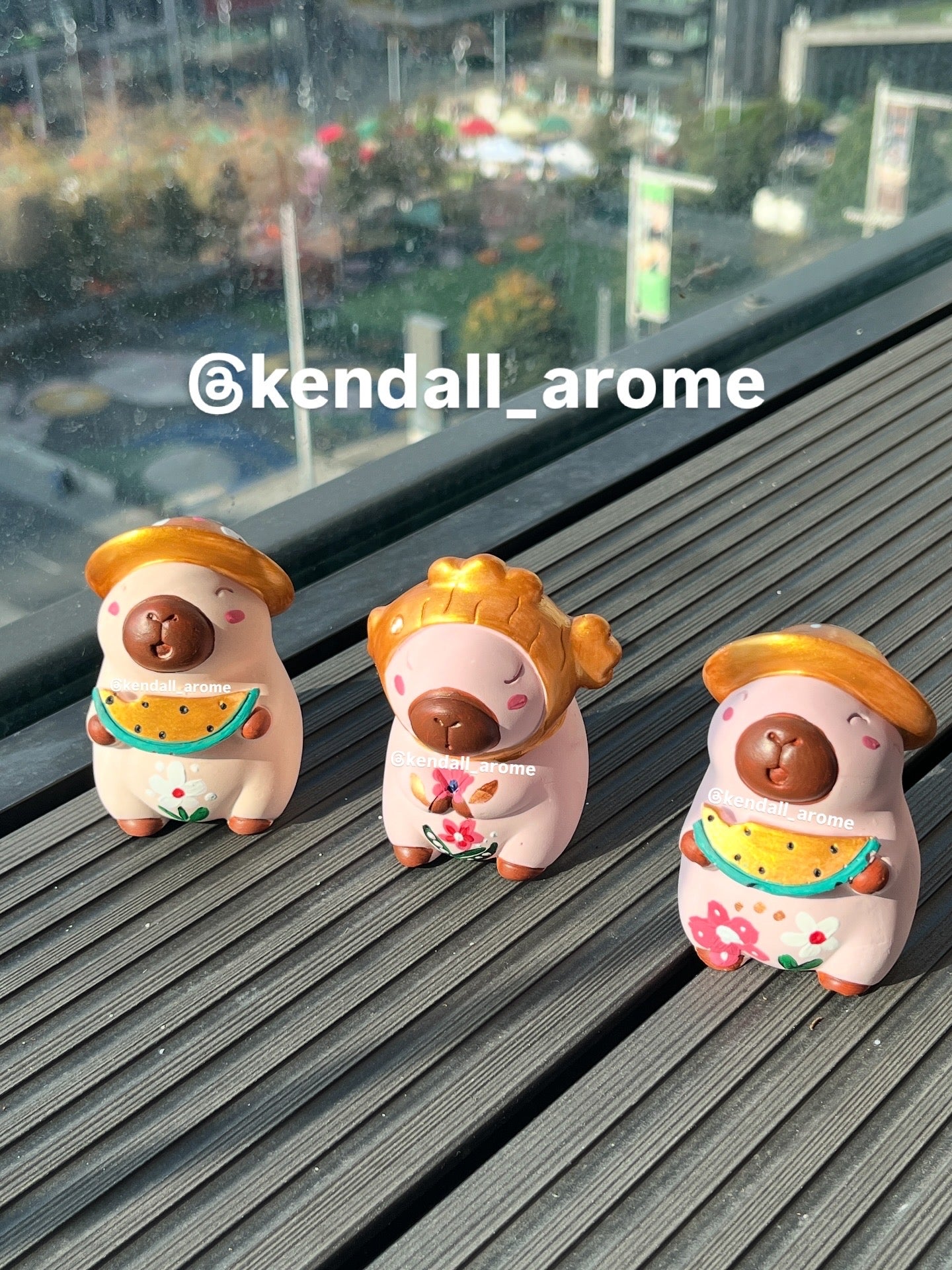 Capybara - Gold Painted Collection