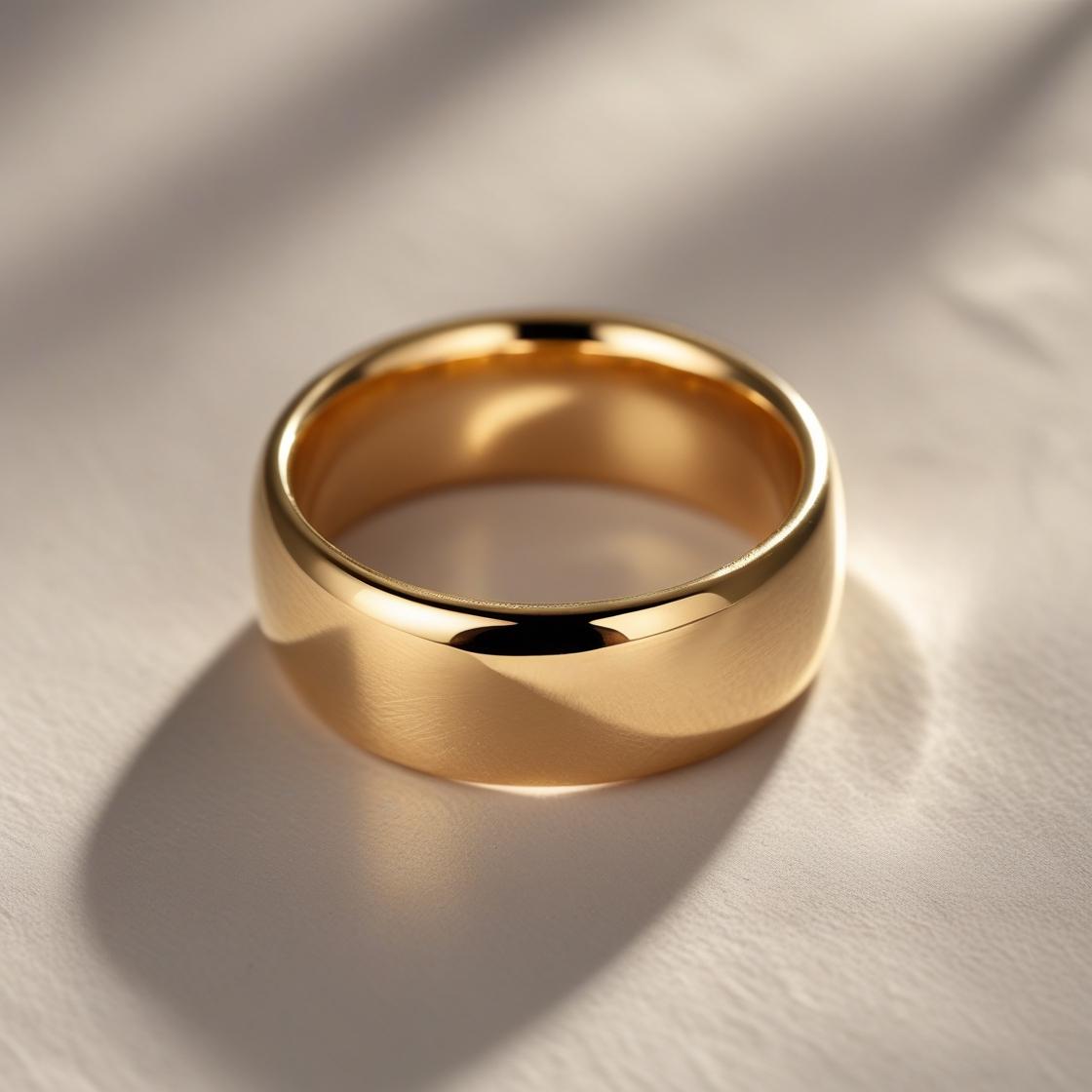 Gold Plate Ring