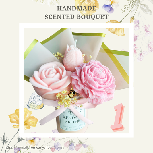 Scented Candle Bouquets - size M - no.1