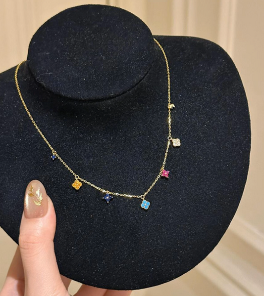 JN019 - Gold Plated 925 Silver Adjustable Necklace