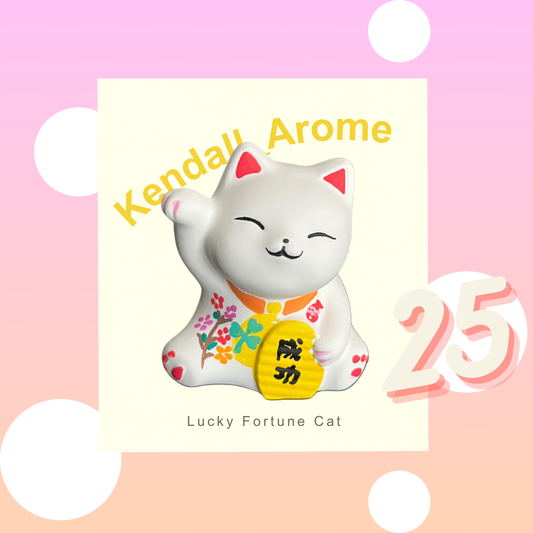 Fortune Cat Aroma Stone - no.25