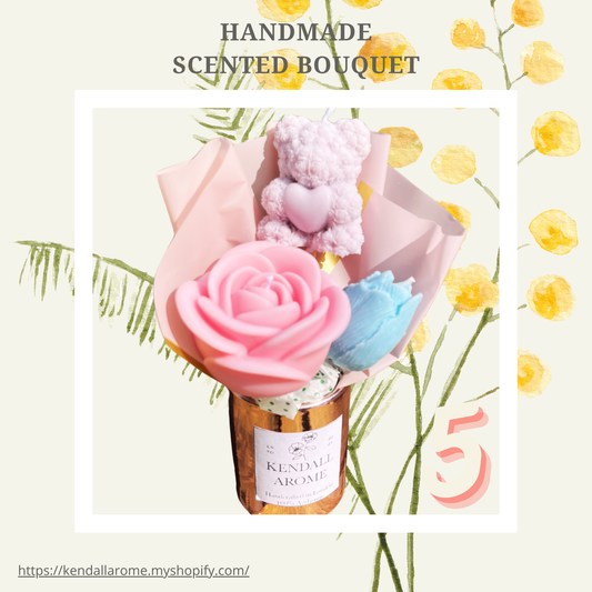 Scented Candle Bouquets - size M - no.5