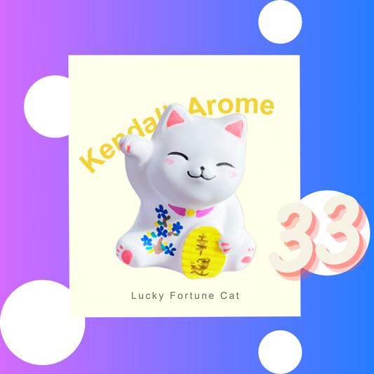 Fortune Cat Aroma Stone - no.33