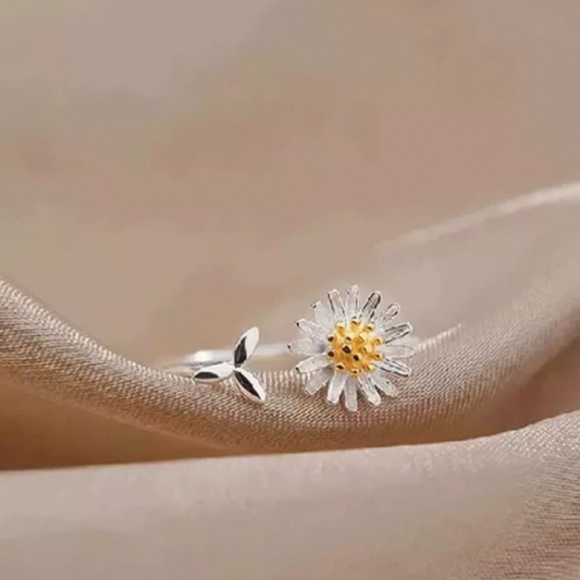 JR26 925 Silver Adjustable Ring