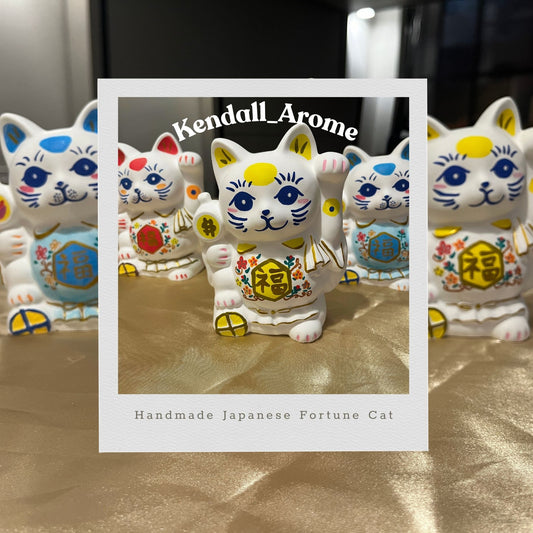 Large Fortune Cat Aroma Stone (half kilogram) - Yellow