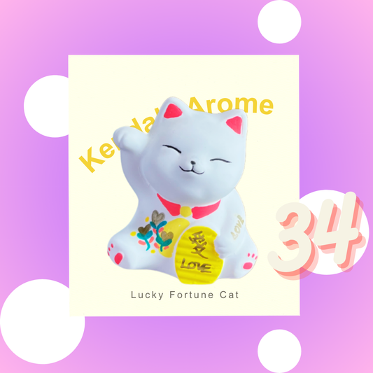 Fortune Cat Aroma Stone - no.34