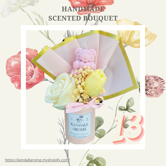 Scented Candle Bouquets - size M - no.13