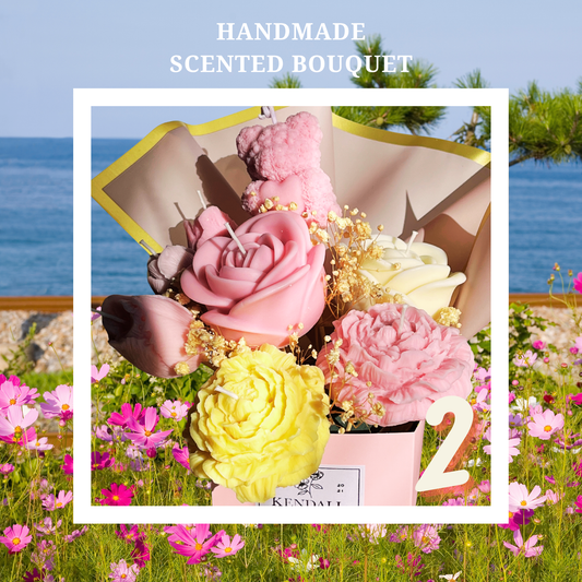 Scented Candle Bouquets - size L - no.2