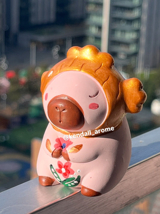 Capybara - Fishy - Gold Painted (Design 2)