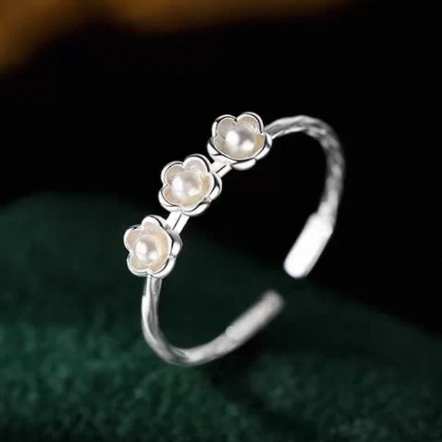 JR65 & JR127 - 925 Silver Adjustable Ring - 2 designs