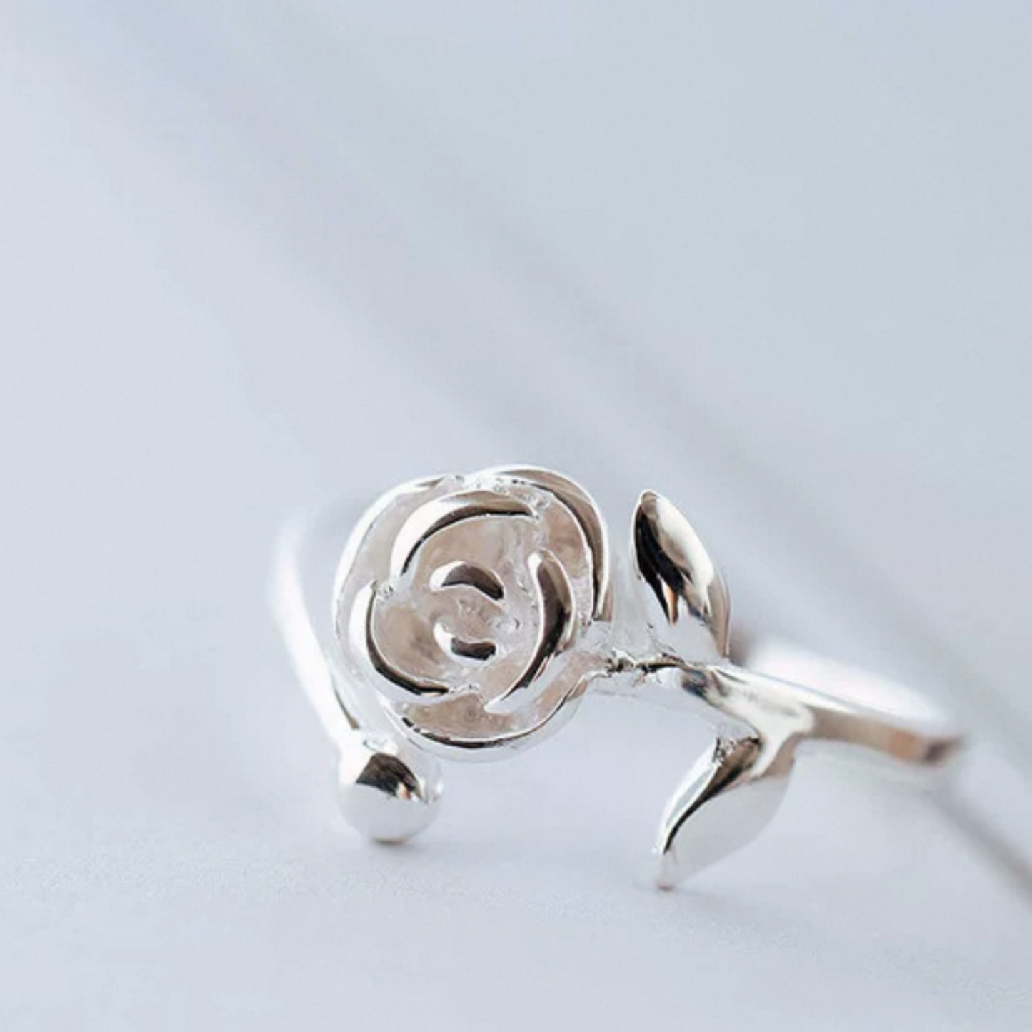 JR312 - 925 Silver Adjustable Ring
