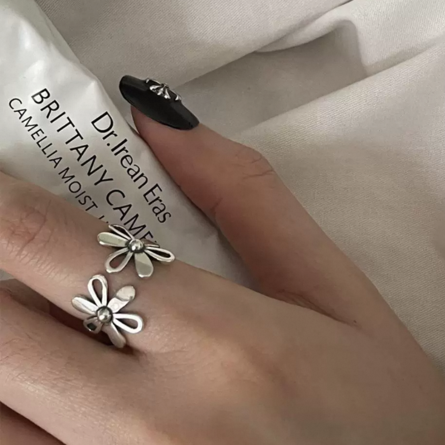 JR297 - 925 Silver Adjustable Ring