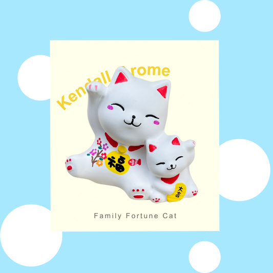 Family Fortune Cat - Double cats - no.3