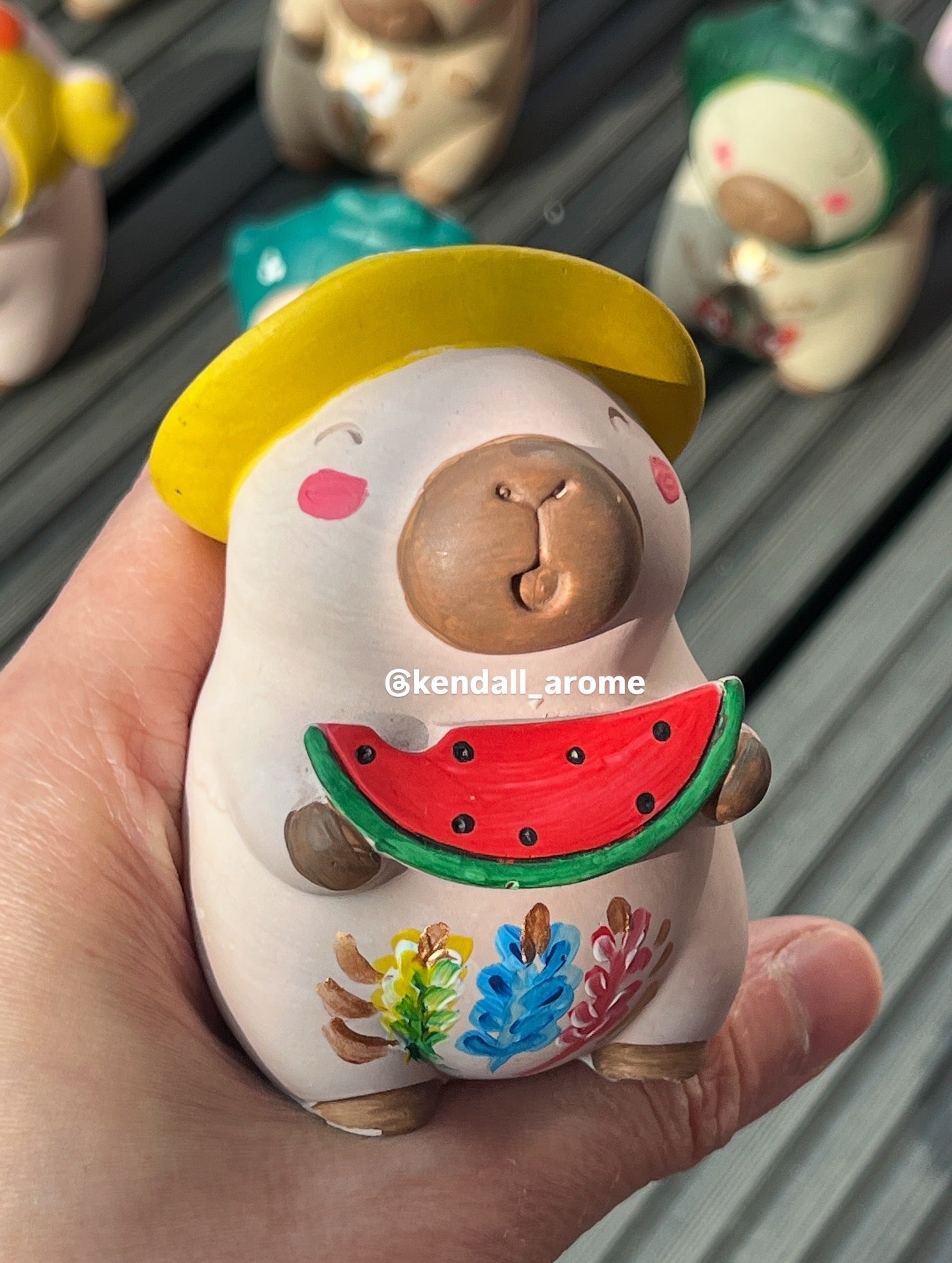 Capybara - WaterMelon (Design 3)