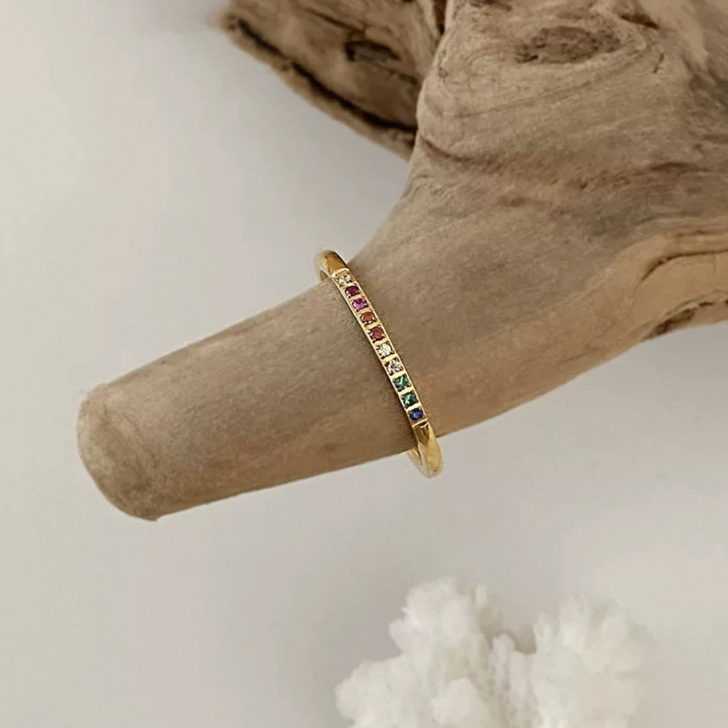 JR231 & JR 232 Gold-Plated Adjustable Ring